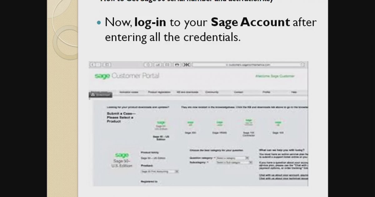 serial number and activation key for sage payroll update